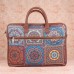 Multicolor Mandala Print Laptop Bag