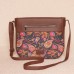 Paisley Print U-Shaped Sling Bag