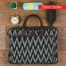 Ikat Print Laptop Bag